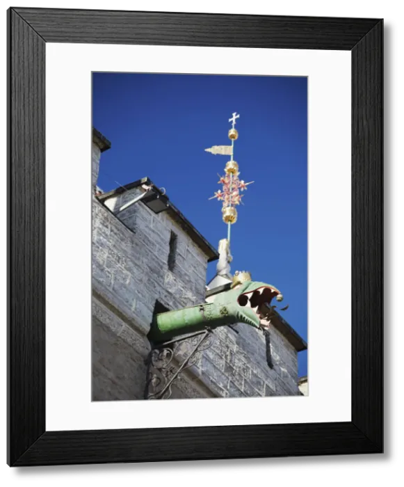 Framed Print : Estonia, Tallinn, Detail On Town Hall Framed Print : Estonia, Tallinn, Detail On Town Hall