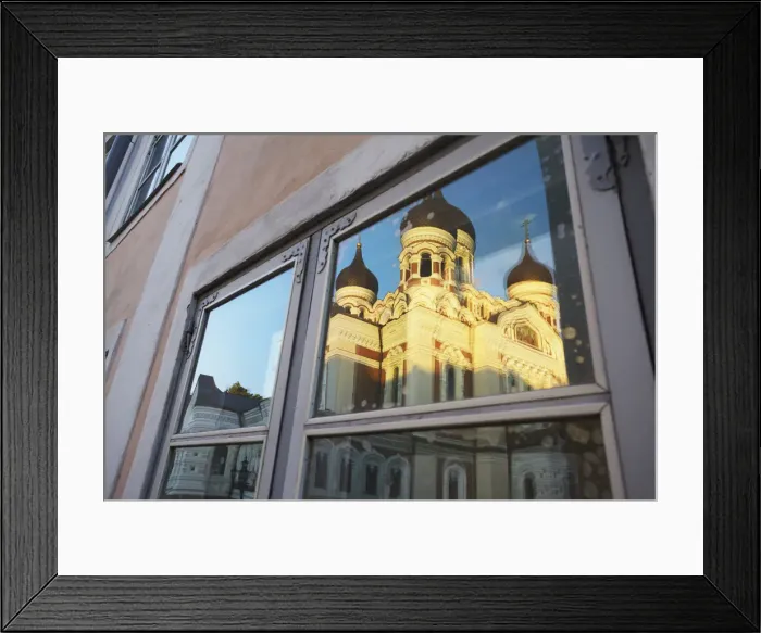 Framed Print : Estonia, Tallinn, Toompea, Reflection Of Alexander Nevsky Cathedral Framed Print : Estonia, Tallinn, Toompea, Reflection Of Alexander Nevsky Cathedral