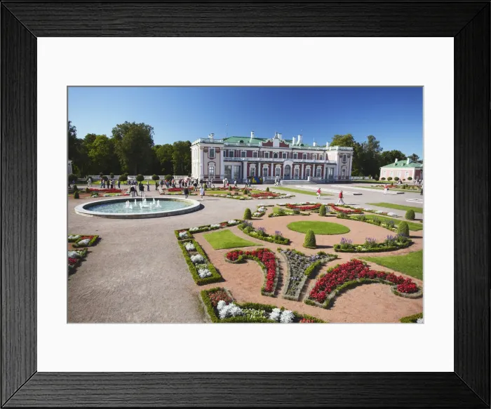 Framed Print : Estonia, Tallinn, Kadriorg Palace