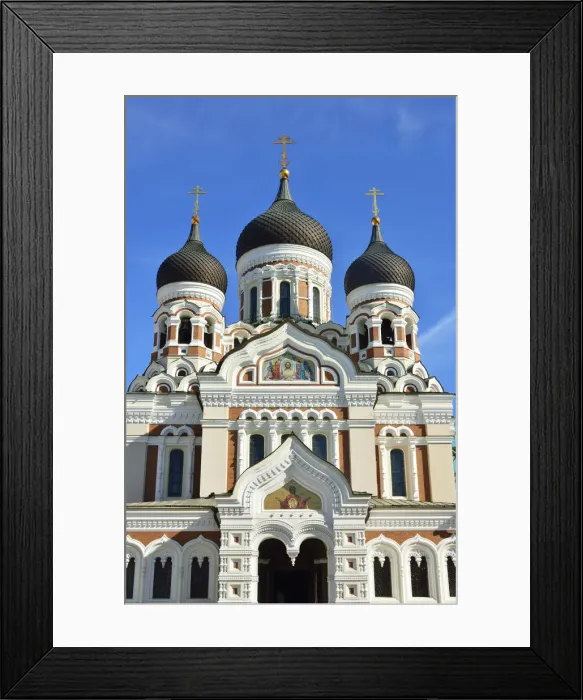 Framed Print : Alexander Nevsky Cathedral, dating back to the 19th century, in Toompea Hill Framed Print : Alexander Nevsky Cathedral, dating back to the 19th century, in Toompea Hill