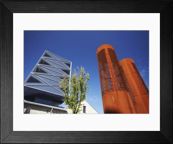 Framed Print : Estonia, Tallinn, Modern Building And Modern Art In Redeveloped Rotermanni Area Framed Print : Estonia, Tallinn, Modern Building And Modern Art In Redeveloped Rotermanni Area