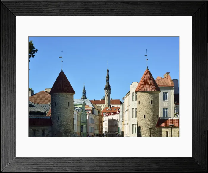 Framed Print : Viru street in the Old Town of Tallinn, a Unesco World Heritage Site. Tallinn, Estonia Framed Print : Viru street in the Old Town of Tallinn, a Unesco World Heritage Site. Tallinn, Estonia
