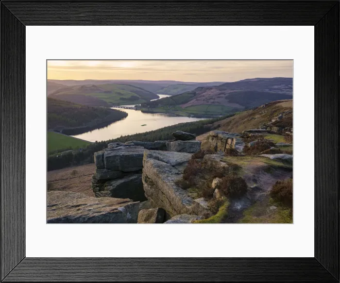 Framed Print : Europe, United Kingdom, England, Derbyshire, Bamford, Bamford Edge Framed Print : Europe, United Kingdom, England, Derbyshire, Bamford, Bamford Edge