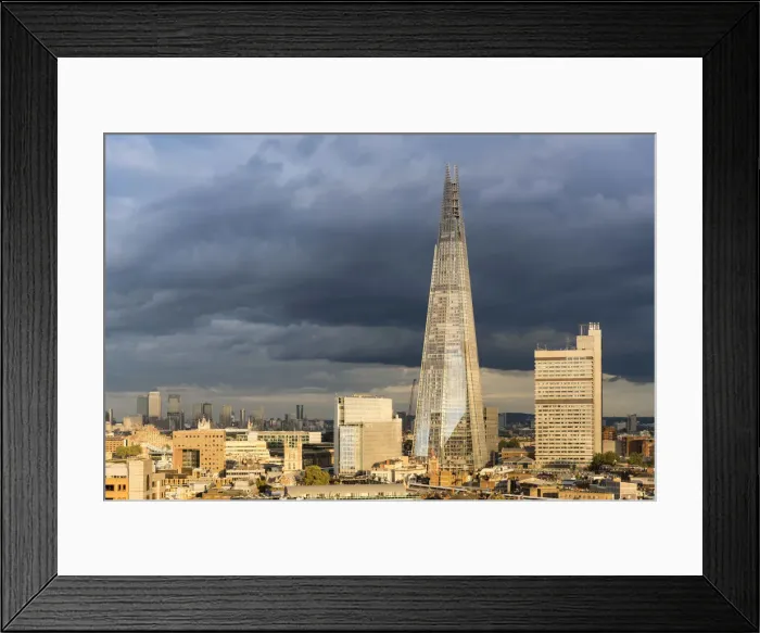 Framed Print : Europe, United Kingdom, England, London, The Shard Framed Print : Europe, United Kingdom, England, London, The Shard