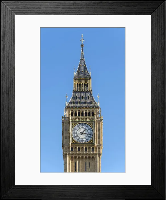 Framed Print : United Kingdom, England, London. Clock tower of Big Ben (Elizabeth Tower), which stands Framed Print : United Kingdom, England, London. Clock tower of Big Ben (Elizabeth Tower), which stands