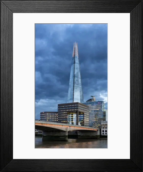 Framed Print : Europe, United Kingdom, England, London, The Shard Framed Print : Europe, United Kingdom, England, London, The Shard