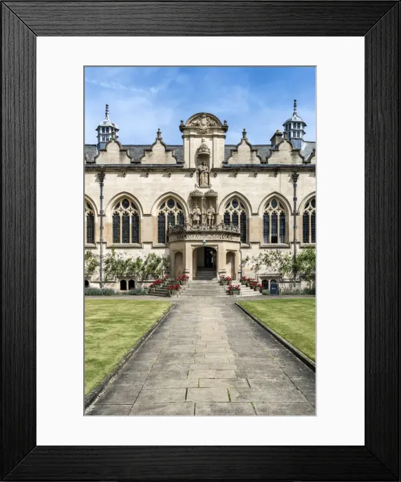 Framed Print : Europe, United Kingdom, England, Oxfordshire, Oxford, Oriel College Framed Print : Europe, United Kingdom, England, Oxfordshire, Oxford, Oriel College