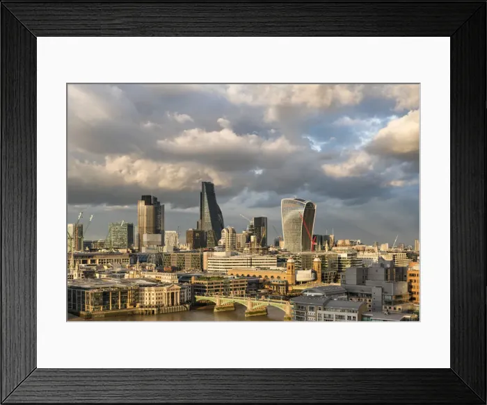 Framed Print : Europe, United Kingdom, England, London, Skyline Framed Print : Europe, United Kingdom, England, London, Skyline