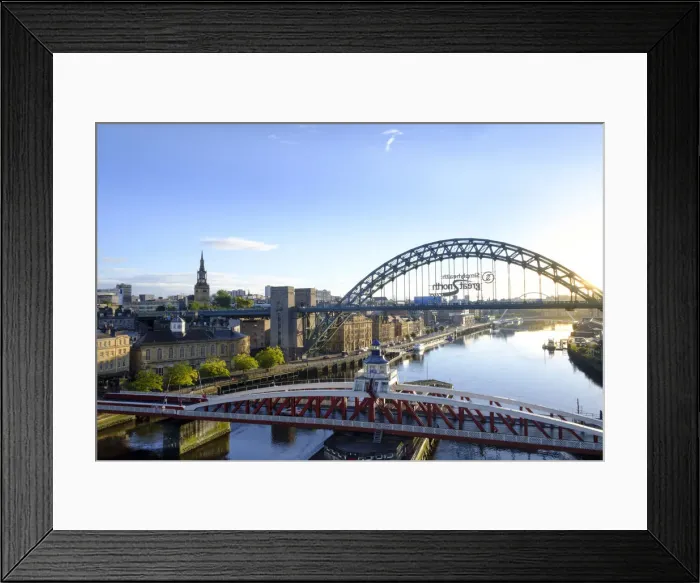 Framed Print : Europe, Great Britain, England, Northumberland, Newcastle-upon-Tyne, Gateshead, views Framed Print : Europe, Great Britain, England, Northumberland, Newcastle-upon-Tyne, Gateshead, views