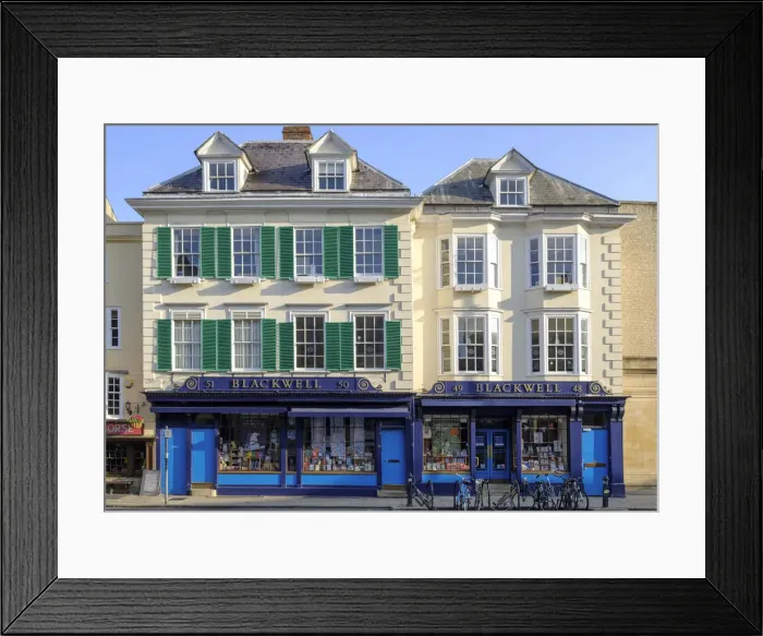 Framed Print : Europe, Great Britain, England, Oxfordshire, Oxford, Blackwells bookshop Framed Print : Europe, Great Britain, England, Oxfordshire, Oxford, Blackwells bookshop