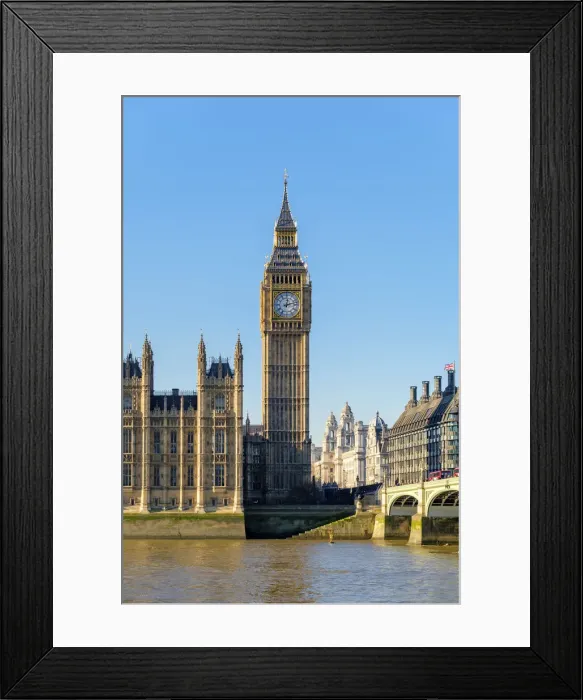 Framed Print : United Kingdom, England, London. Palace of Westminster and the clock tower of Big Ben Framed Print : United Kingdom, England, London. Palace of Westminster and the clock tower of Big Ben