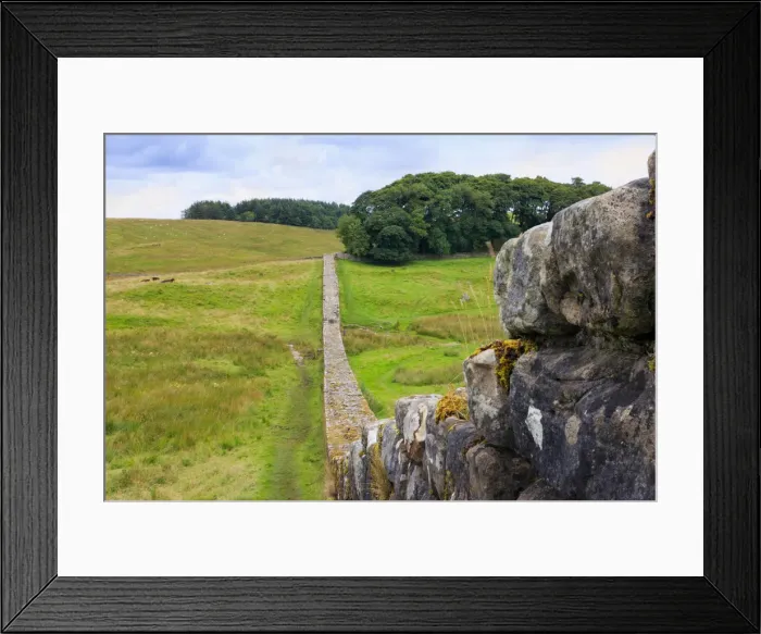 Framed Print : Europe, Great Britain, England, Northumberland, Hadrians Wall Unesco World Framed Print : Europe, Great Britain, England, Northumberland, Hadrians Wall Unesco World