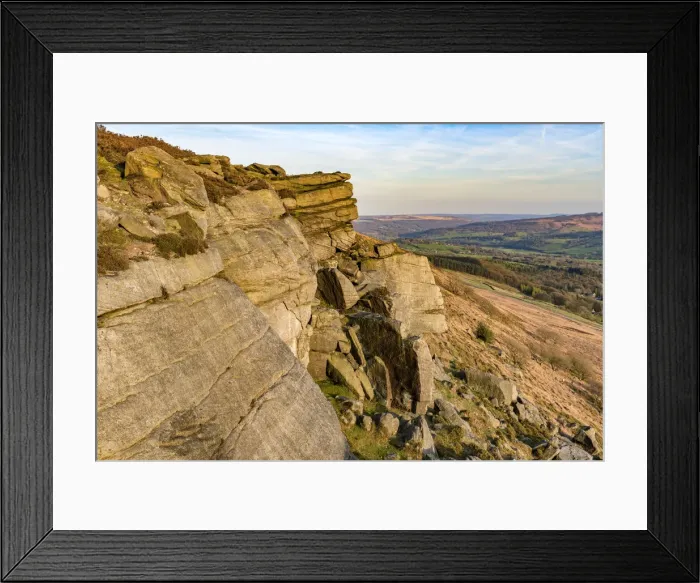 Framed Print : Europe, United Kingdom, England, Derbyshire, Bamford, Bamford Edge Framed Print : Europe, United Kingdom, England, Derbyshire, Bamford, Bamford Edge