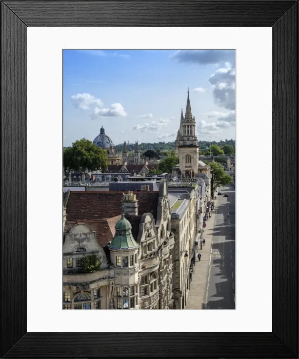 Framed Print : Europe, Great Britain, England, Oxfordshire, Oxford University, skyline of Oxford Framed Print : Europe, Great Britain, England, Oxfordshire, Oxford University, skyline of Oxford