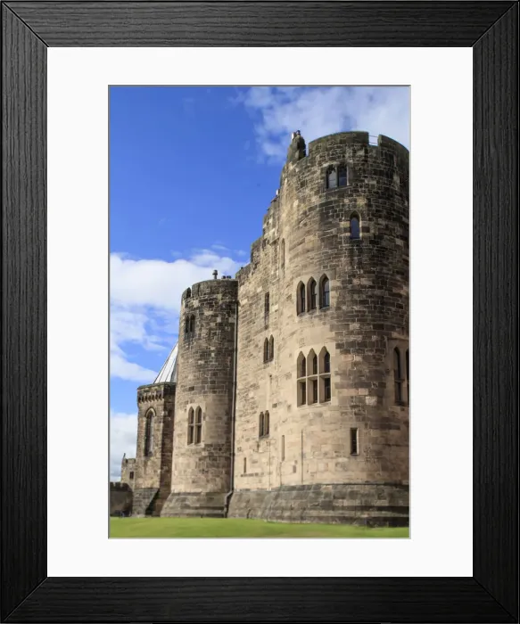 Framed Print : Europe, Great Britain, England, Alnwick castle and stately home Framed Print : Europe, Great Britain, England, Alnwick castle and stately home