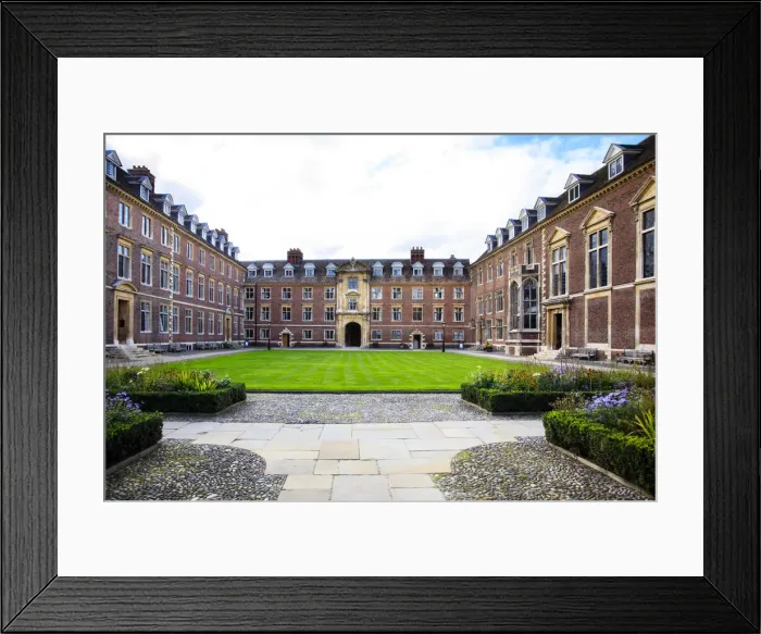 Framed Print : Europe, United Kingdom, England, Cambridge, Cambridge University, St