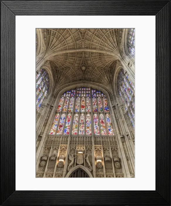 Framed Print : Europe, United Kingdom, England, Cambridge, Cambridge University, nave of King s Framed Print : Europe, United Kingdom, England, Cambridge, Cambridge University, nave of King s