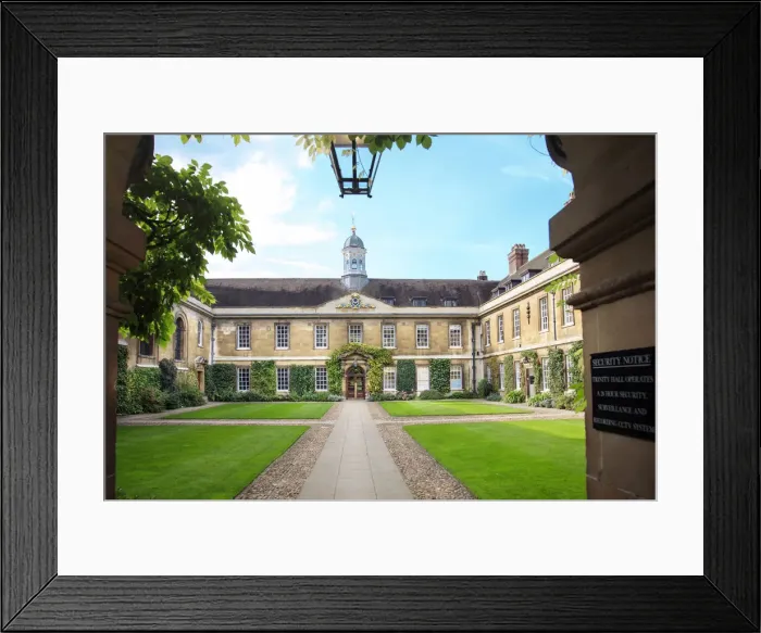 Framed Print : Europe, United Kingdom, England, Cambridge, Cambridge University, Trinity Hall College Framed Print : Europe, United Kingdom, England, Cambridge, Cambridge University, Trinity Hall College