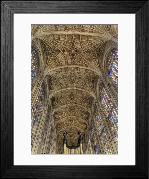 Framed Print : Europe, United Kingdom, England, Cambridge, Cambridge University, nave of King s Framed Print : Europe, United Kingdom, England, Cambridge, Cambridge University, nave of King s