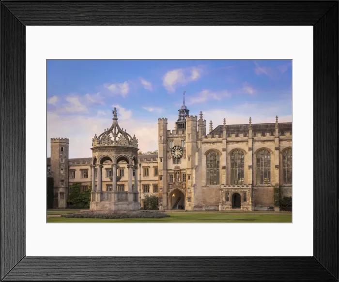 Framed Print : Europe, United Kingdom, England, Cambridge, Cambridge University, Trinity College Framed Print : Europe, United Kingdom, England, Cambridge, Cambridge University, Trinity College