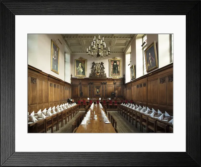 Framed Print : Europe, United Kingdom, England, Cambridge, Cambridge University, Clare College Great