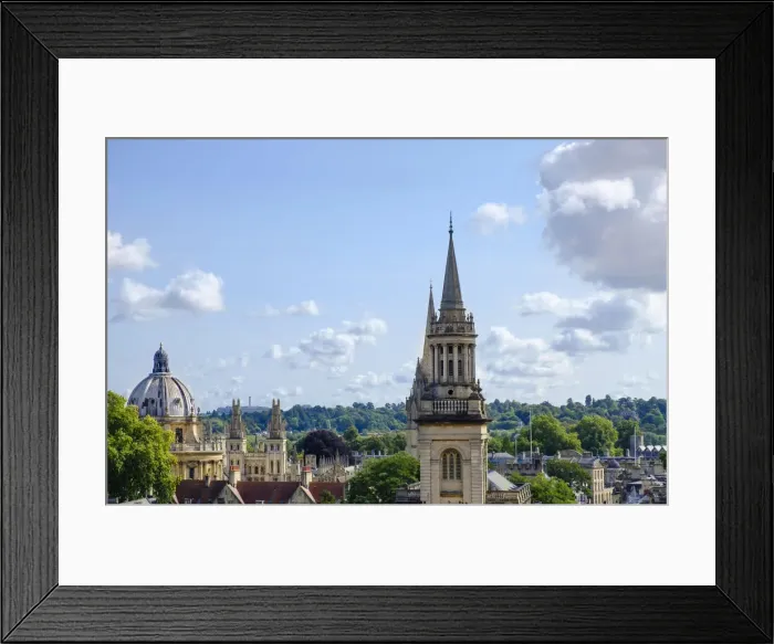 Framed Print : Europe, Great Britain, England, Oxfordshire, Oxford University, skyline of Oxford Framed Print : Europe, Great Britain, England, Oxfordshire, Oxford University, skyline of Oxford