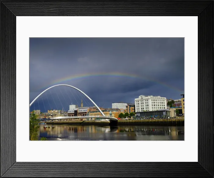 Framed Print : Europe, Great Britain, England, Northumberland, Newcastle-upon-Tyne, Gateshead, view Framed Print : Europe, Great Britain, England, Northumberland, Newcastle-upon-Tyne, Gateshead, view