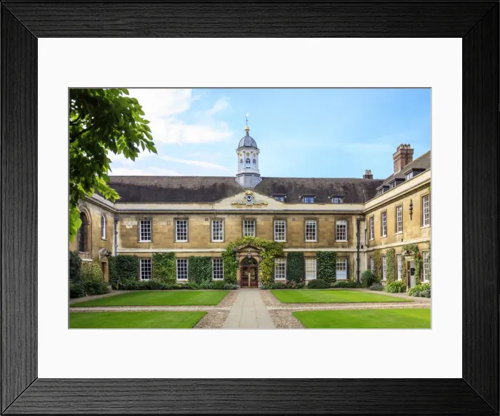 Framed Print : Europe, United Kingdom, England, Cambridge, Cambridge University, Trinity Hall College Framed Print : Europe, United Kingdom, England, Cambridge, Cambridge University, Trinity Hall College