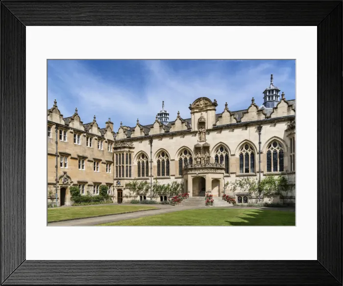 Framed Print : Europe, United Kingdom, England, Oxfordshire, Oxford, Oriel College Framed Print : Europe, United Kingdom, England, Oxfordshire, Oxford, Oriel College