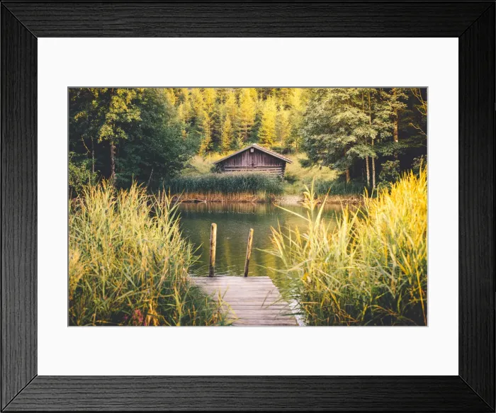 Framed Print : Geroldsee, Garmisch Partenkirchen, Bayern, Germany Framed Print : Geroldsee, Garmisch Partenkirchen, Bayern, Germany