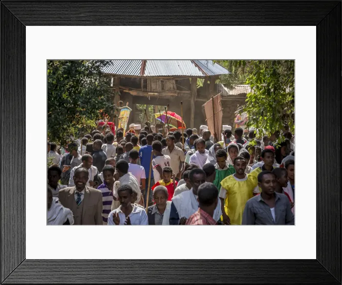 Framed Print : Africa, Ethiopia, Tana Lake. Ceremony for the Timkat holiday Framed Print : Africa, Ethiopia, Tana Lake. Ceremony for the Timkat holiday