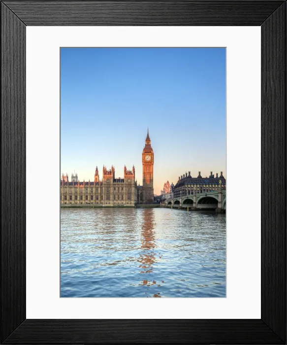 Framed Print : United Kingdom, England, London. Westminster Bridge, Palace of Westminster Framed Print : United Kingdom, England, London. Westminster Bridge, Palace of Westminster