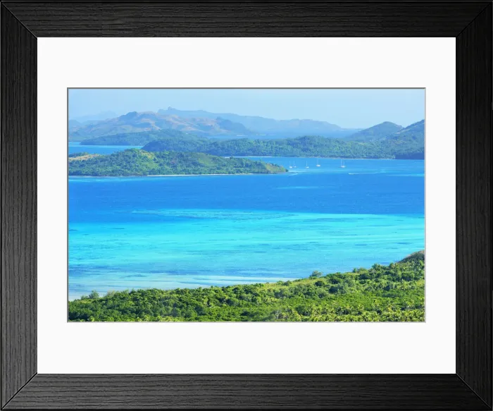 Framed Print : Nacula island, Yasawa island group, Fiji, South Pacific islands, Pacific