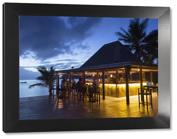 Bar at Octopus Resort, Waya Island, Yasawa Islands, Fiji
