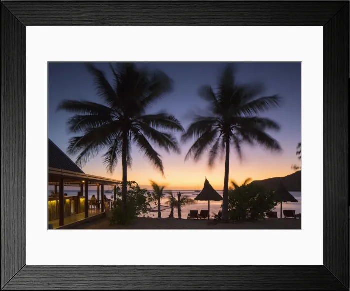 Framed Print : Bar at Octopus Resort at sunset, Waya Island, Yasawa Islands, Fiji Framed Print : Bar at Octopus Resort at sunset, Waya Island, Yasawa Islands, Fiji