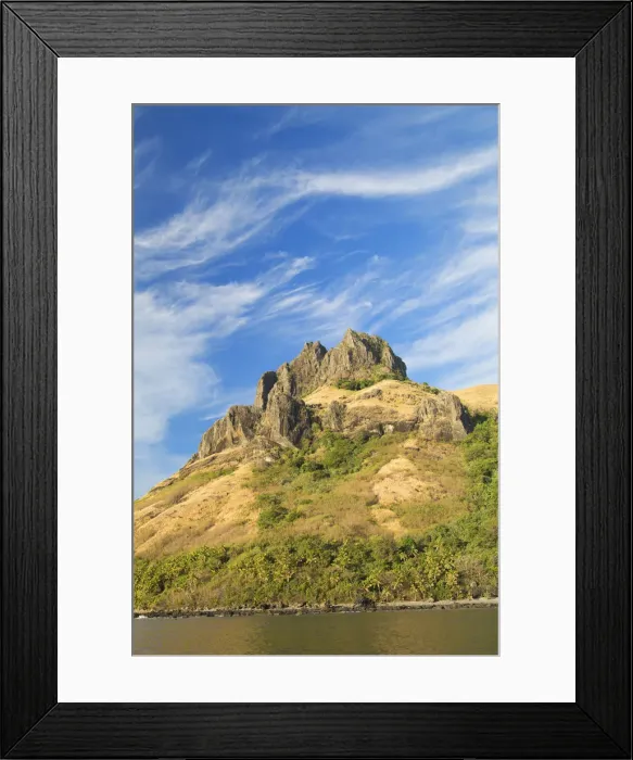 Framed Print : Waya Island, Yasawa Islands, Fiji Framed Print : Waya Island, Yasawa Islands, Fiji