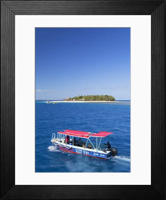 Framed Print : Beachcomber Island, Mamanuca Islands, Fiji Framed Print : Beachcomber Island, Mamanuca Islands, Fiji