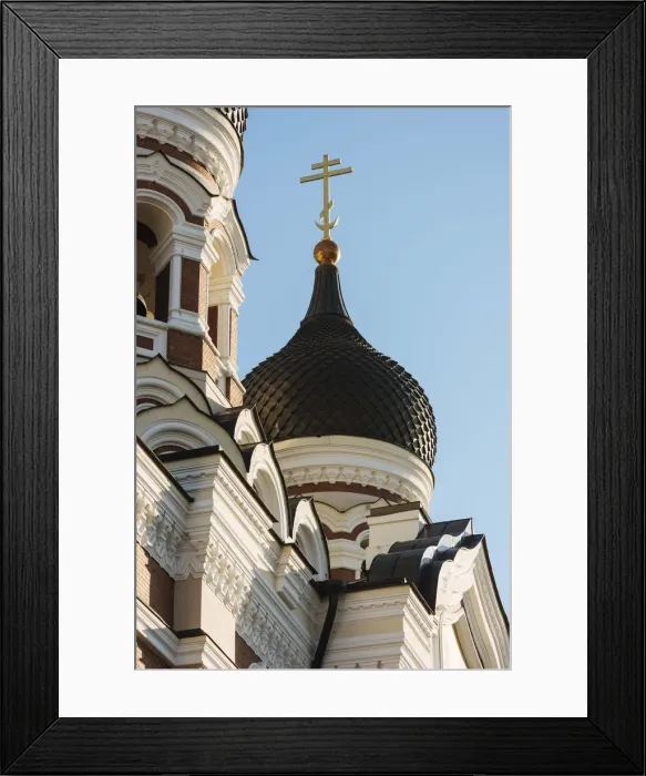 Framed Print : Exterior of Russian Orthodox Alexander Nevsky Cathedral, Toompea, Old Town, Tallinn Framed Print : Exterior of Russian Orthodox Alexander Nevsky Cathedral, Toompea, Old Town, Tallinn