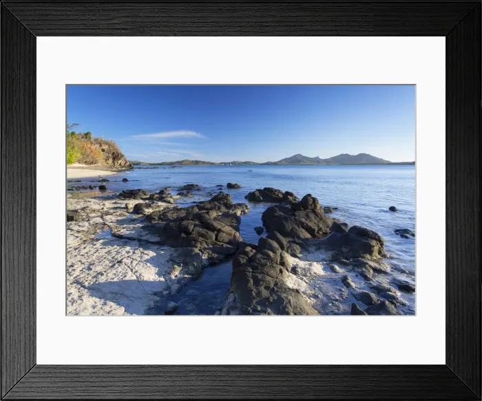 Framed Print : Blue Lagoon, Nacula Island, Yasawa Islands, Fiji Framed Print : Blue Lagoon, Nacula Island, Yasawa Islands, Fiji