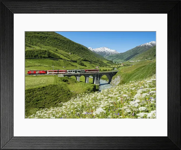 Framed Print : andermatt, canton Uri, switzerland Framed Print : andermatt, canton Uri, switzerland