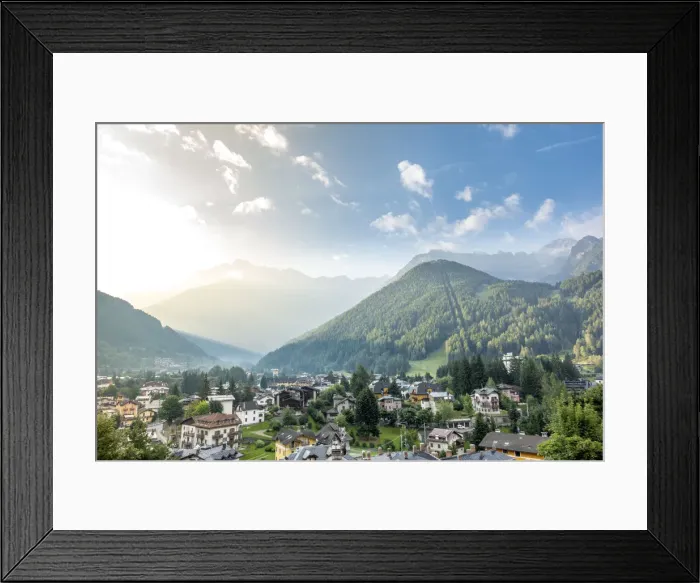 Framed Print : Ponte di Legno, Brescia province, Lombardy, Italy Framed Print : Ponte di Legno, Brescia province, Lombardy, Italy