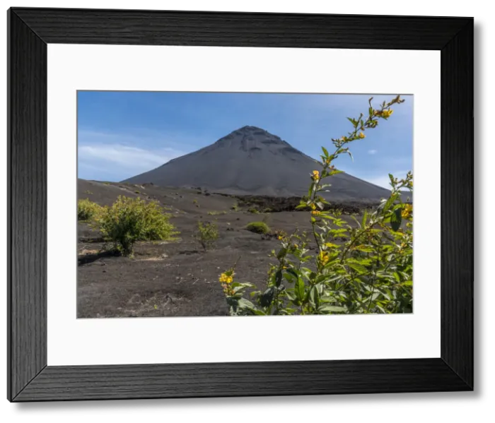 Framed Print : Africa, Cape Verde, Fogo. The Pico do Fogo Framed Print : Africa, Cape Verde, Fogo. The Pico do Fogo
