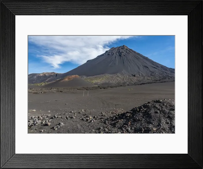 Framed Print : africa, Cape Verde, Fogo. A view of the volcano Framed Print : africa, Cape Verde, Fogo. A view of the volcano