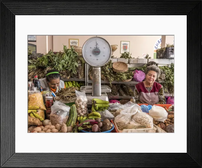 Framed Print : africa, Cape Verde, Sao Vicente, Mindelo. Market Framed Print : africa, Cape Verde, Sao Vicente, Mindelo. Market