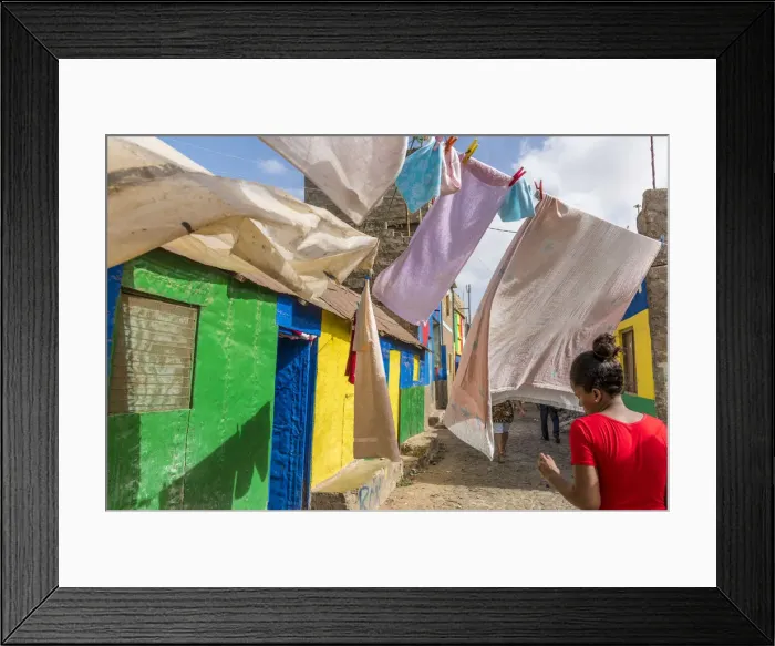 Framed Print : africa, Cape Verde, Sao Vicente, Mindelo. Ribeira Bote Framed Print : africa, Cape Verde, Sao Vicente, Mindelo. Ribeira Bote