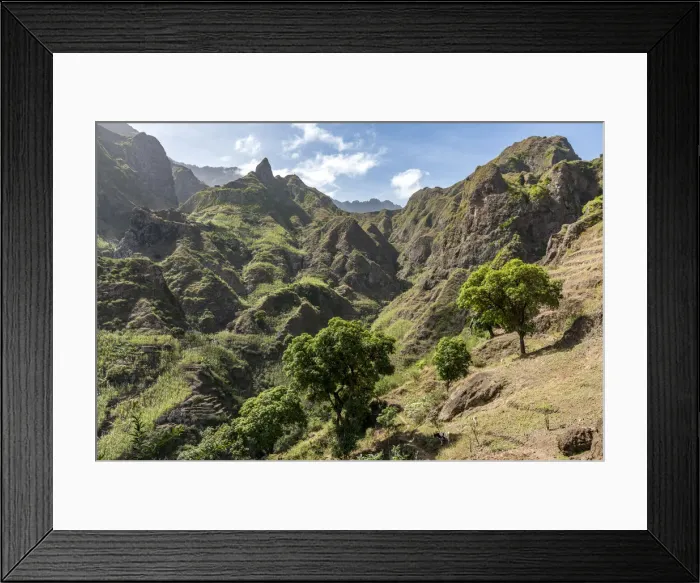 Framed Print : africa, Cape Verde, Santo Antao. In the Paul Valley Framed Print : africa, Cape Verde, Santo Antao. In the Paul Valley