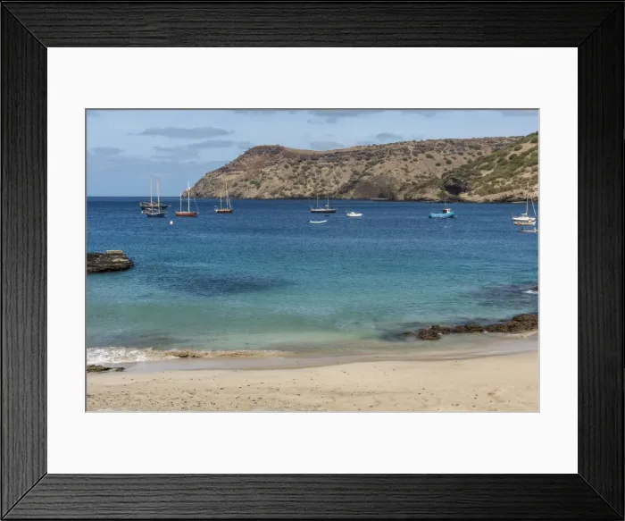 Framed Print : africa, Cape Verde, Santiago. The beautiful beach of Tarrafal Framed Print : africa, Cape Verde, Santiago. The beautiful beach of Tarrafal