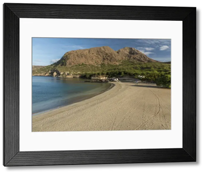 Framed Print : africa, Cape Verde, Santiago. The beautiful beach of Tarrafal Framed Print : africa, Cape Verde, Santiago. The beautiful beach of Tarrafal