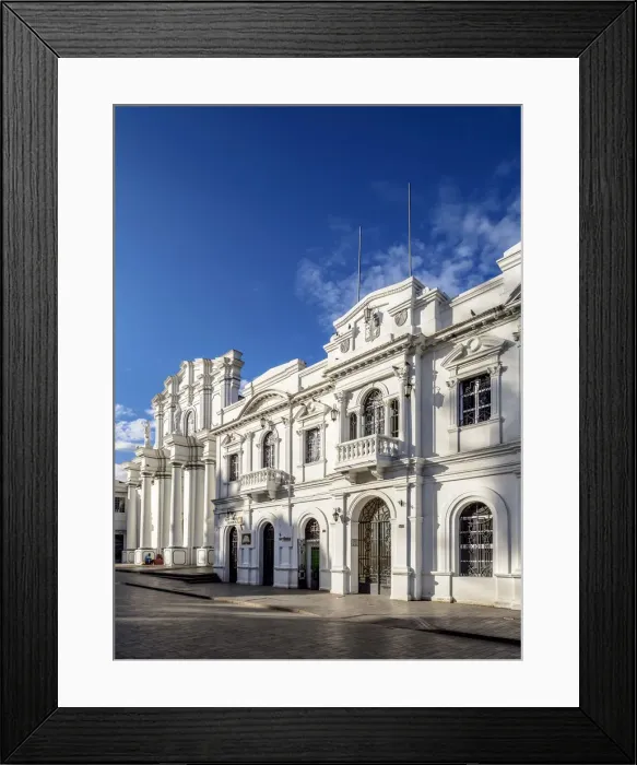 Framed Print : Cathedral Basilica of Our Lady of the Assumption and Curia, Popayan, Cauca Department Framed Print : Cathedral Basilica of Our Lady of the Assumption and Curia, Popayan, Cauca Department