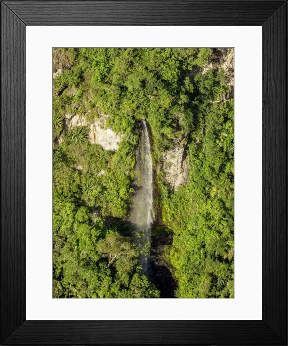Framed Print : Waterfall in Magdalena River Valley, San Agustin, Huila Department, Colombia Framed Print : Waterfall in Magdalena River Valley, San Agustin, Huila Department, Colombia